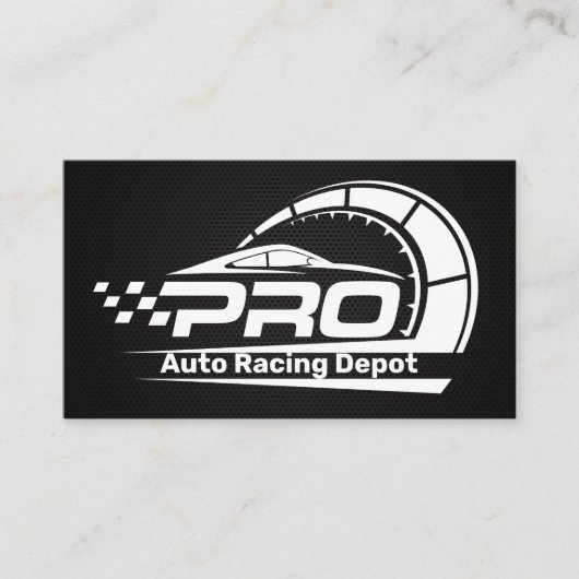 Pro Racing Auto-onderdelen en -services Visitekaartje (Voorkant)