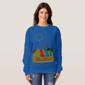 Pro Restant Anti Brexit Funny Kerstjumper Trui (Voorkant volledig)