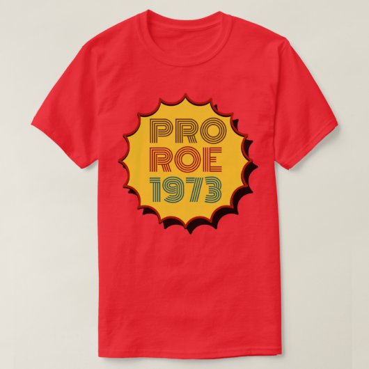 Pro roe 19731 t-shirt (Design voorkant)