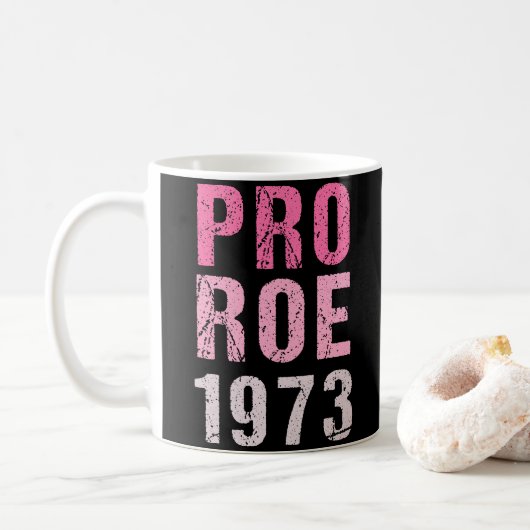 Pro Roe 1973 Koffiemok (Met donut)