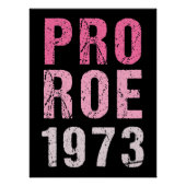 Pro Roe 1973 Perfect Poster (Voorkant)