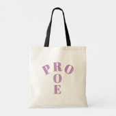 Pro Roe Canvas tas 100% winst 2 gepland ouderschap (Achterkant)