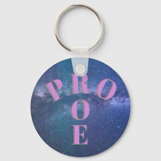 Pro Roe Sleutelhanger 100% winst 2 gepland oudersc (Voorkant)