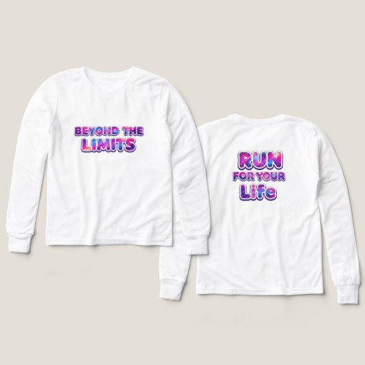 Pro Running Motivation (Motif Recto et Verso)