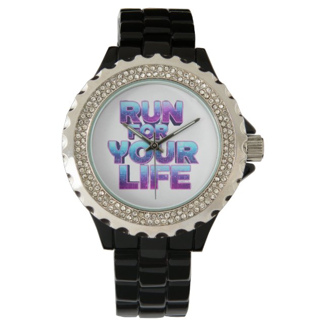 Pro Running Motivation Horloge (Voorkant)