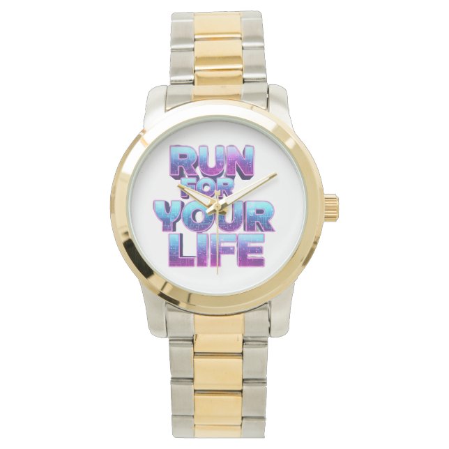 Pro Running Motivation Horloge (Voorkant)