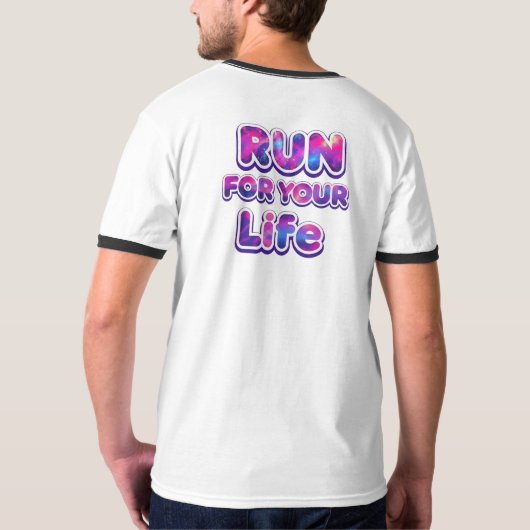 Pro Running Motivation T-shirt (Achterkant)