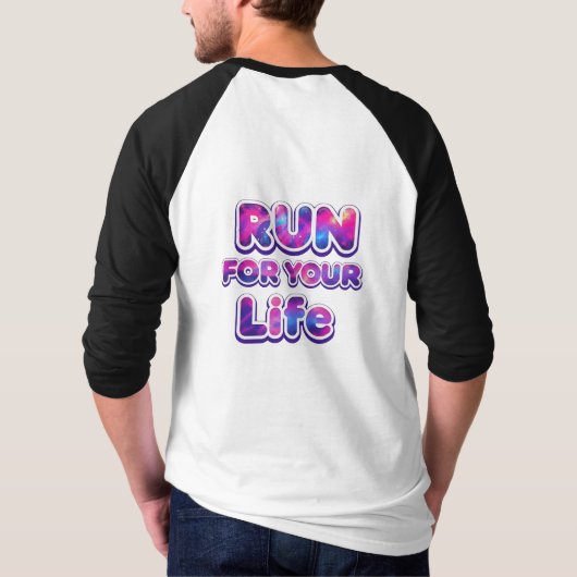 Pro Running Motivation T-shirt (Achterkant)