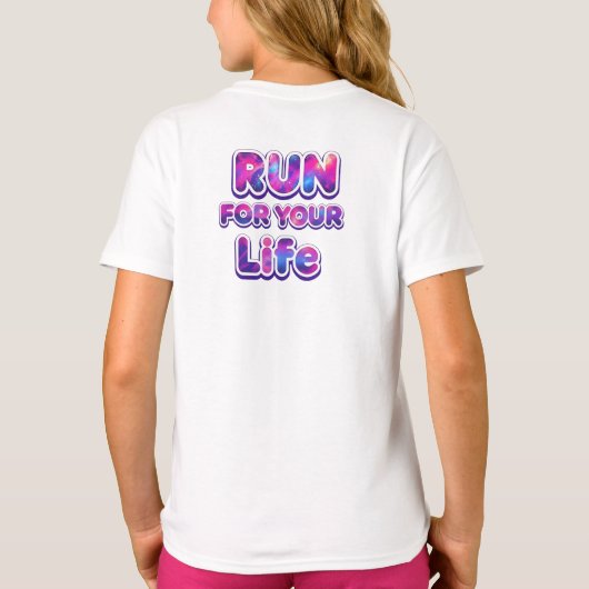 Pro Running Motivation T-shirt (Achterkant)