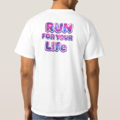 Pro Running Motivation T-shirt (Achterkant)