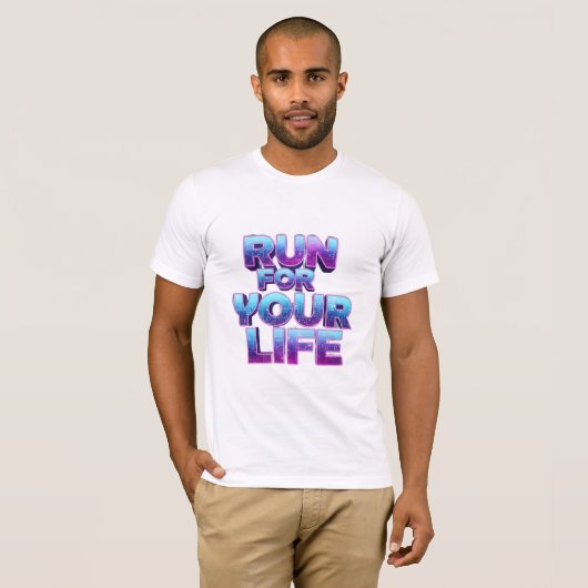 Pro Running Motivation T-shirt (Voorkant volledig)