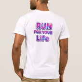 Pro Running Motivation T-shirt (Achterkant)