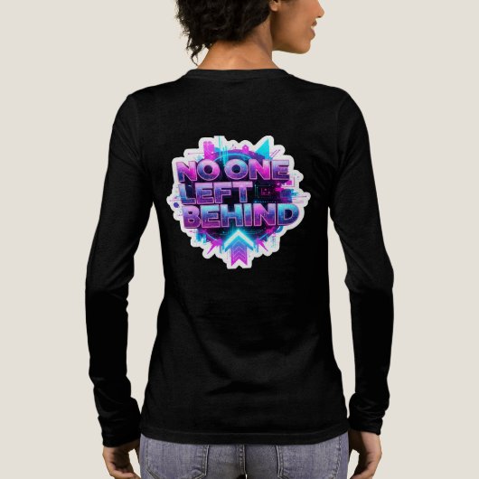 Pro Running Motivation Tri-Blend Shirt (Achterkant)