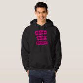 Pro Science Pro Choice Pro Wrestling 1 Hoodie (Voorkant volledig)