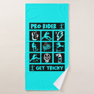 Pro Scooter Free Rider Tricks Badhanddoek