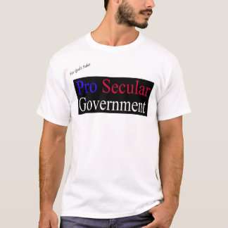 Pro Secundaire Regering T-shirt