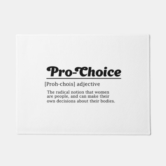 Pro-Select, Women Reproductive Rights, Abortion Ri Deurmat (Voorkant)