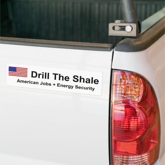Pro Shale Drilling Drilling Bumpersticker (Op Truck)