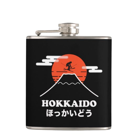 Pro Skier, Ski Snowboard, Japans Heupfles (Voorkant)