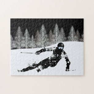 Pro Skier, Ski Snowboard Legpuzzel