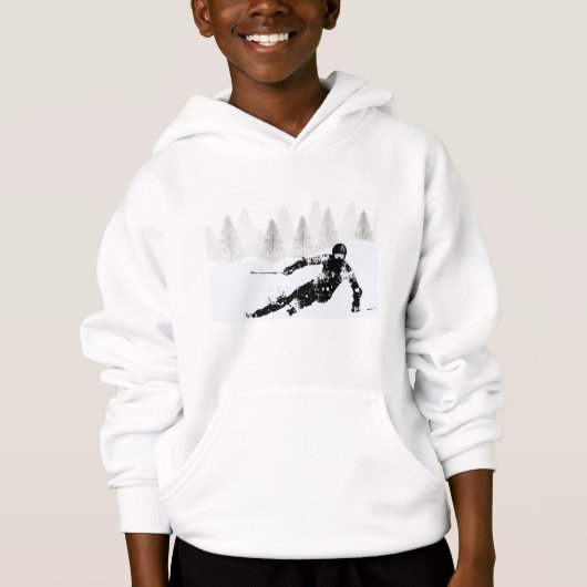 Pro Skier, Ski Snowboard Sweat - shirt à capuche (Devant)