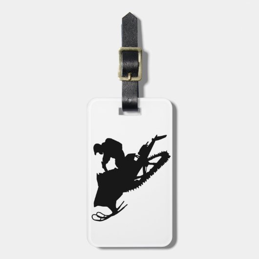 PRO Sled Bagagelabel (Voorkant verticaal)