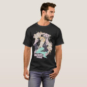 Pro Surven Wedstrijd Zeemeermin Beach T-shirt (Voorkant volledig)