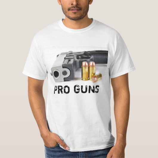 Pro T-shirt d'armes à feu (Devant)