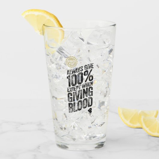 PRO TIP: Geef altijd 100% Glas (Voorkant ijs)