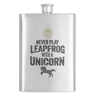 PRO TIP: Speel nooit leapfrog met een Unicorn Flacon