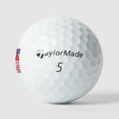 Pro to Support Trump Golfballen (Logo)