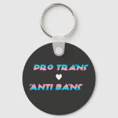 Pro Trans/We Exist Combo  Sleutelhanger (Voorkant)