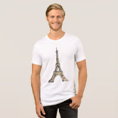 pro Tri-Blend shirt (Voorkant volledig)