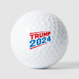 Pro Trump 2024 verkiezing anti Biden Golfballen