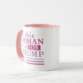 pro Trump - Femme pour TRUMP Mug (Devant gauche)