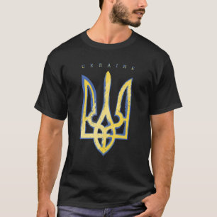 Pro Ukraine Support Flag Symbool Ukraine Trident T-shirt