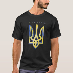 Pro Ukraine Support Flag Symbool Ukraine Trident T-shirt