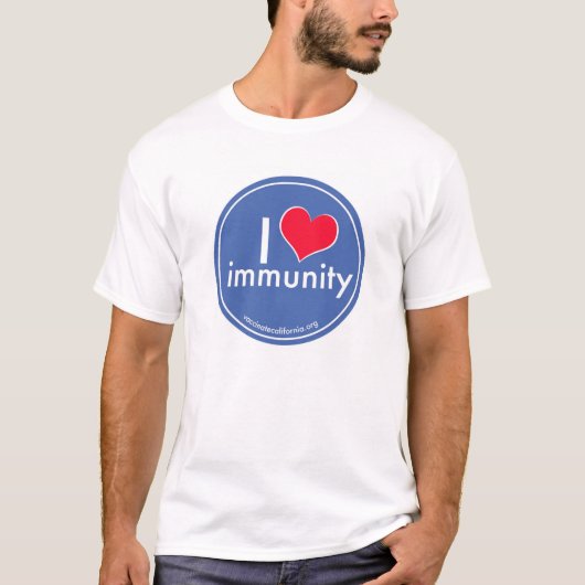 Pro Vaccin Mannen Shirt (Voorkant)