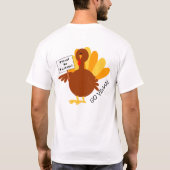 PRO Vegan Turkey Protestation Shirt (Achterkant)