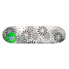 Pro Voca Design Pinflower Dos Skateboard