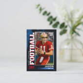 PRO Voetbalkaart met Stats Speler Ruilkaart Contactkaartje (Staand voorkant)