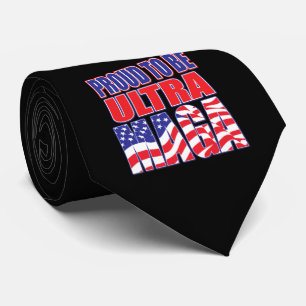 Pro voor ondersteuning van President Trump Stropdas