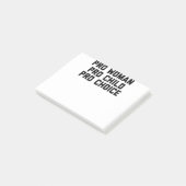 Pro vrouw Pro - Keuze uit kinderen Post-it® Notes (Schuin)