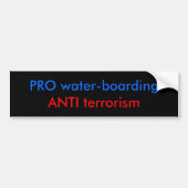 PRO-waterinstapsysteem Bumpersticker (Voorkant)