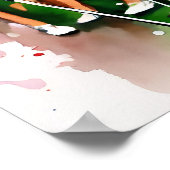 Pro Woman Golfer - Golf Art Print (Hoek)