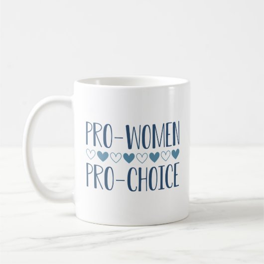 Pro Women Pro Choice Koffiemok (Links)