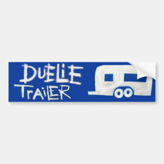 Pro-Wrestler Duelie Trailer Bumpersticker