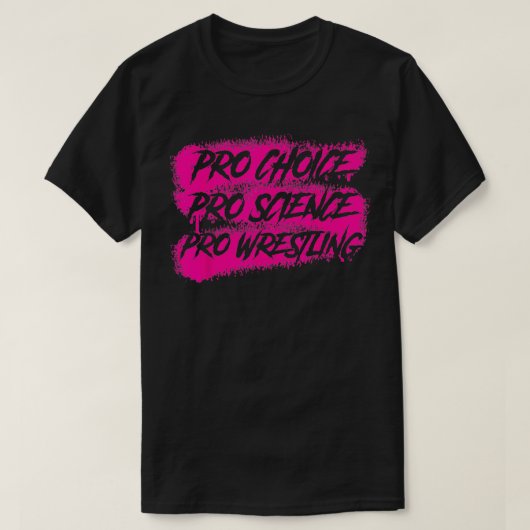 Pro Wrestling 1 T-shirt (Design voorkant)