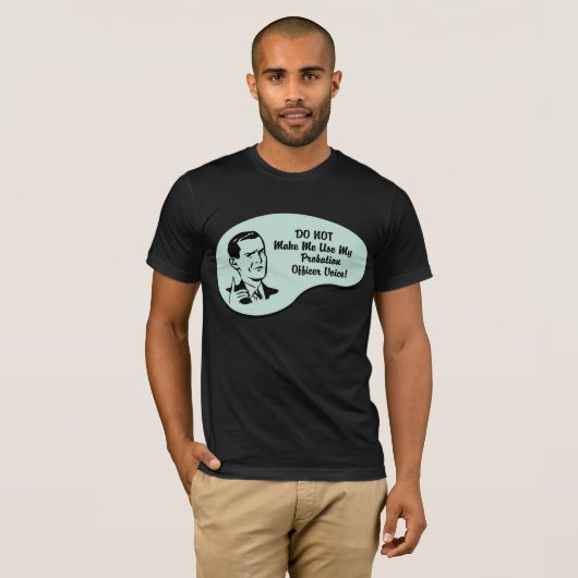 Probability Officer Voice T-shirt (Voorkant volledig)