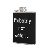 Probablement pas flacon enveloppé par vinyle de (Gauche)